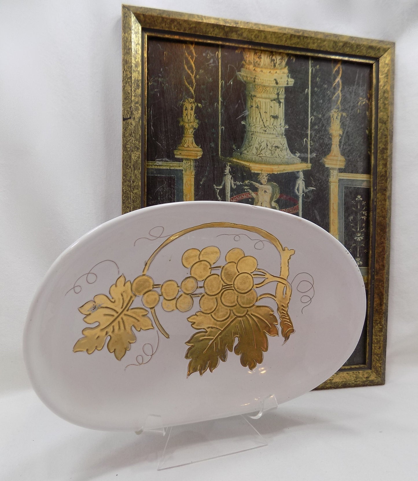 Vintage Ugo ZACCAGNINI ITALIAN POTTERY Bowl 1937-1958 Mark