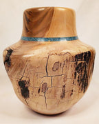 Spinning Aspen Studios Southwest Wooden Vase