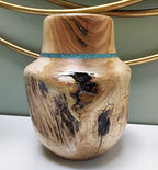 Spinning Aspen Studios Southwest Wooden Vase